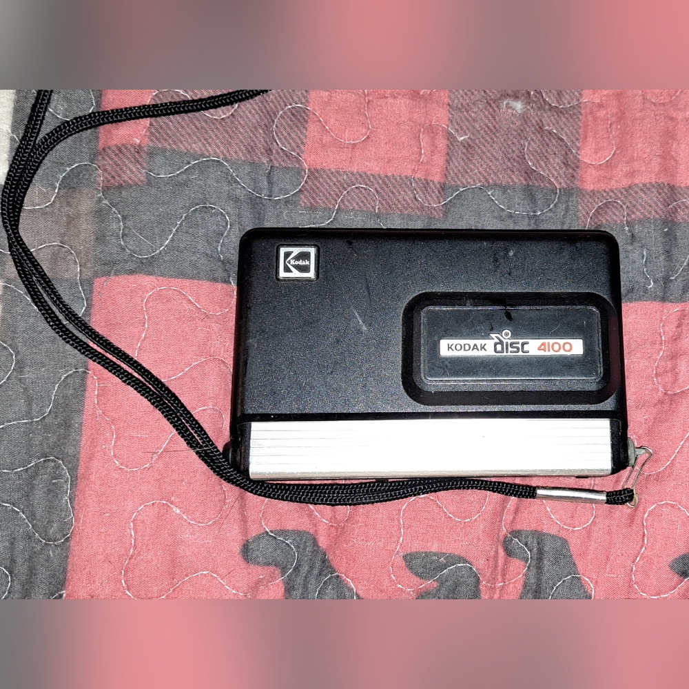 Black Vintage Kodak Disc Camera